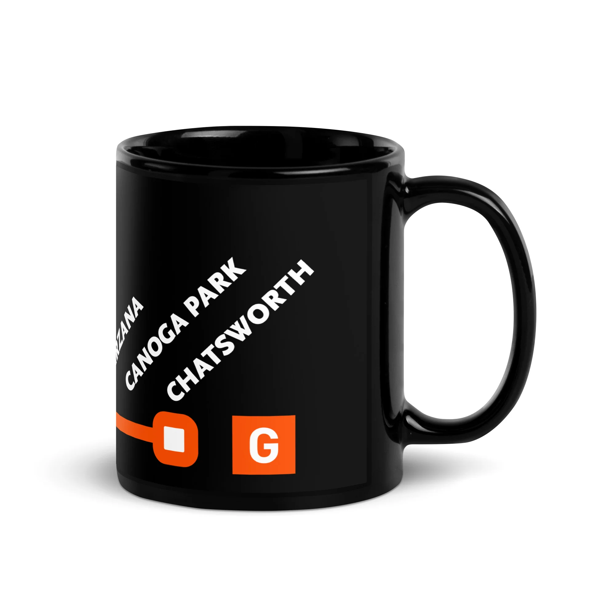 Black Glossy Mug