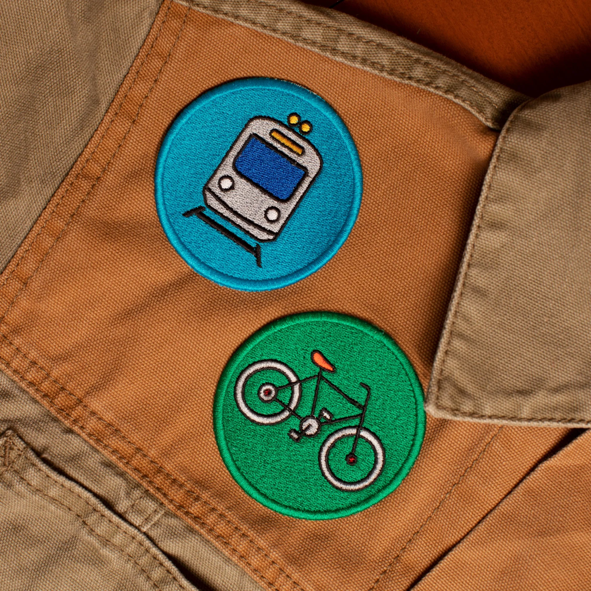 Bus and Rail Embroidered Patches - Image 6