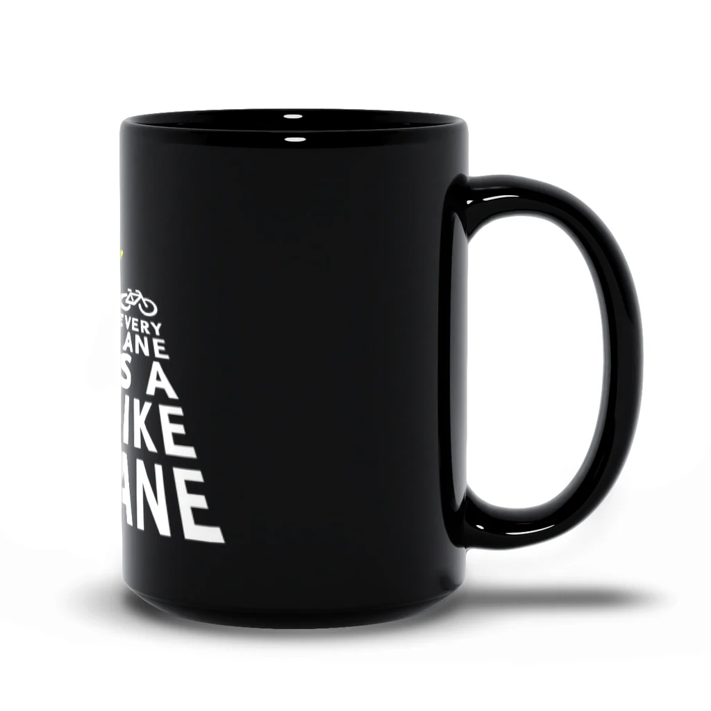 Every Lane Is a Bike Lane Mug - Image 3