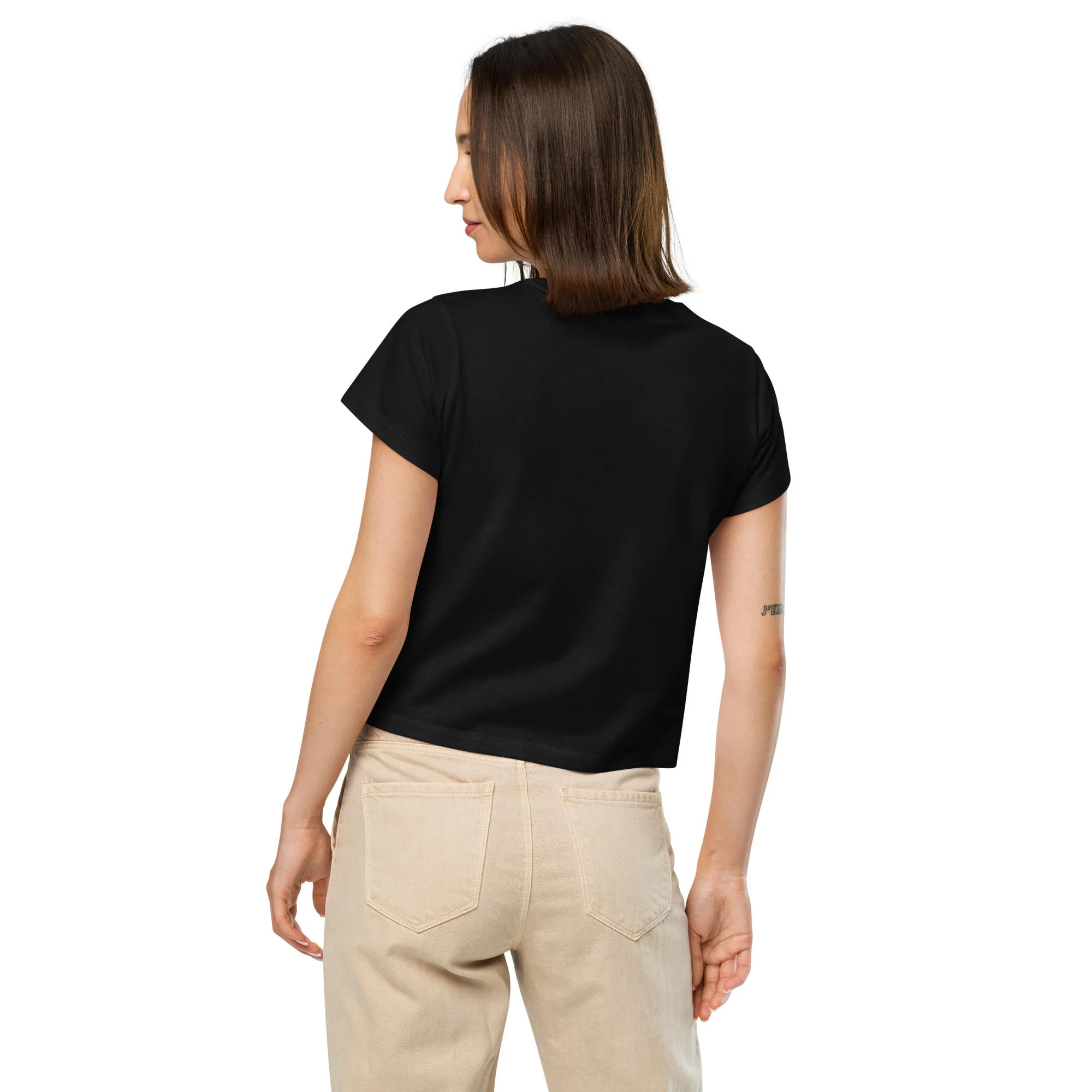 G Line Neighborhoods Women’s High-Waisted T-Shirt - Image 3