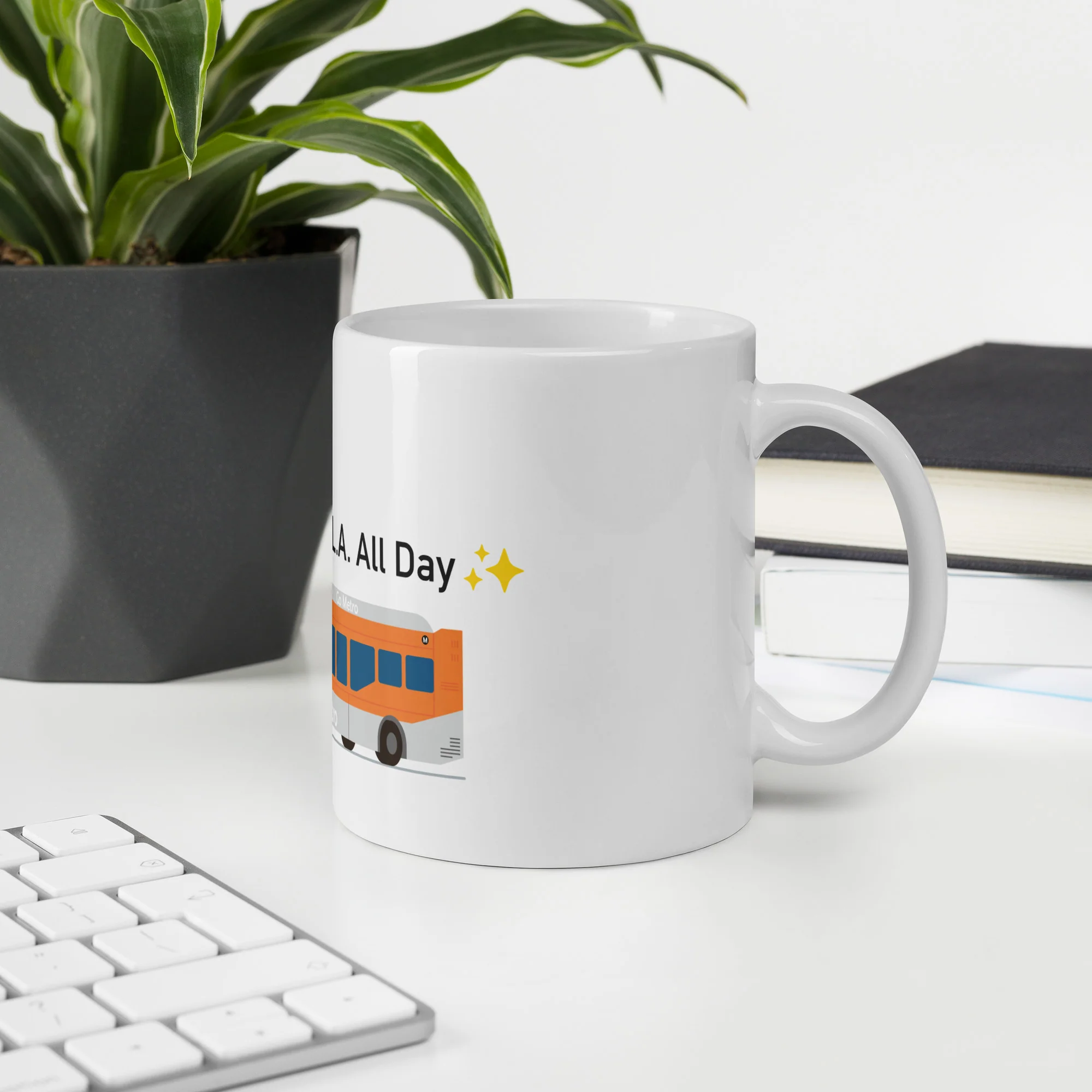 L.A. All Day Bus Mug - Image 2