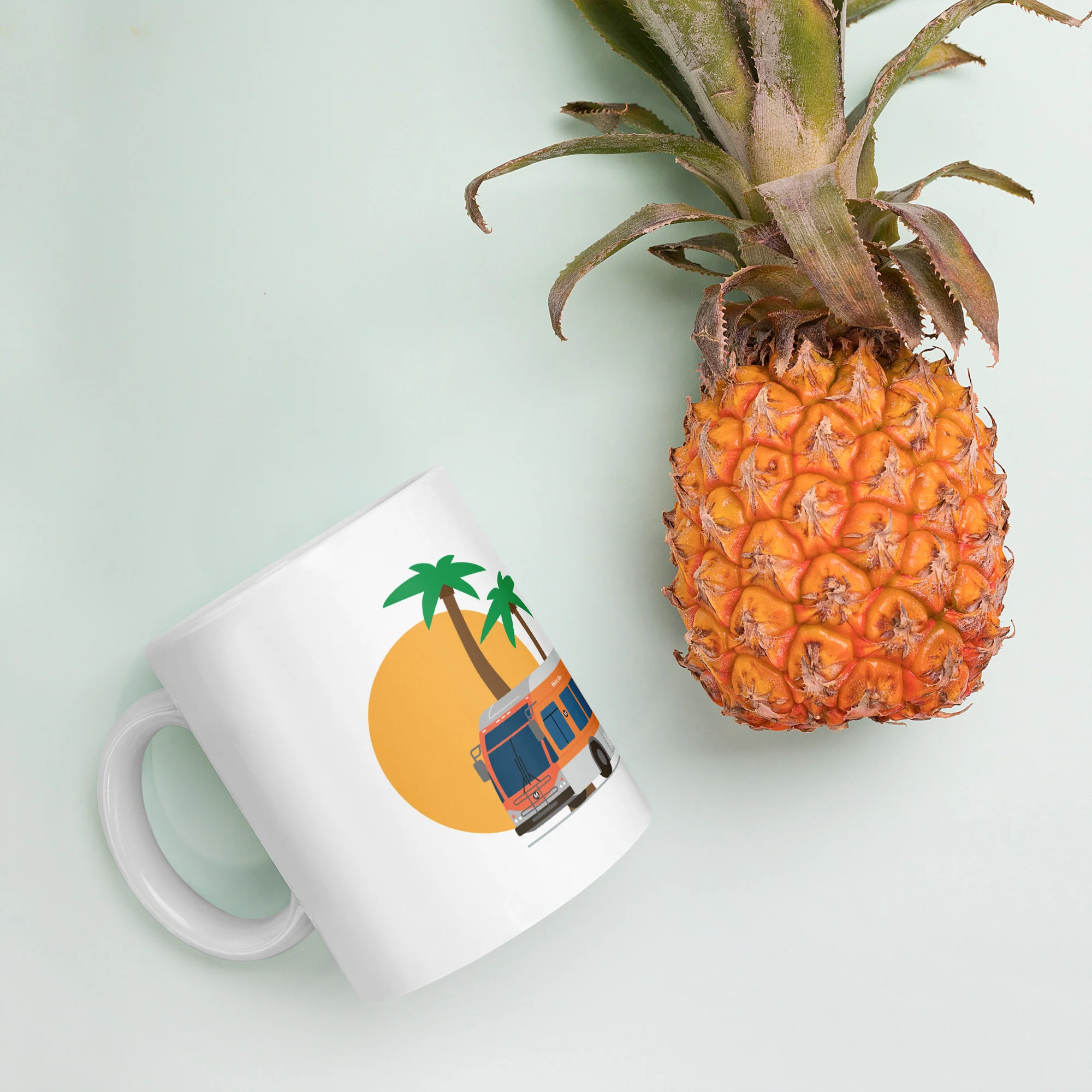 L.A. All Day Bus Mug - Image 4