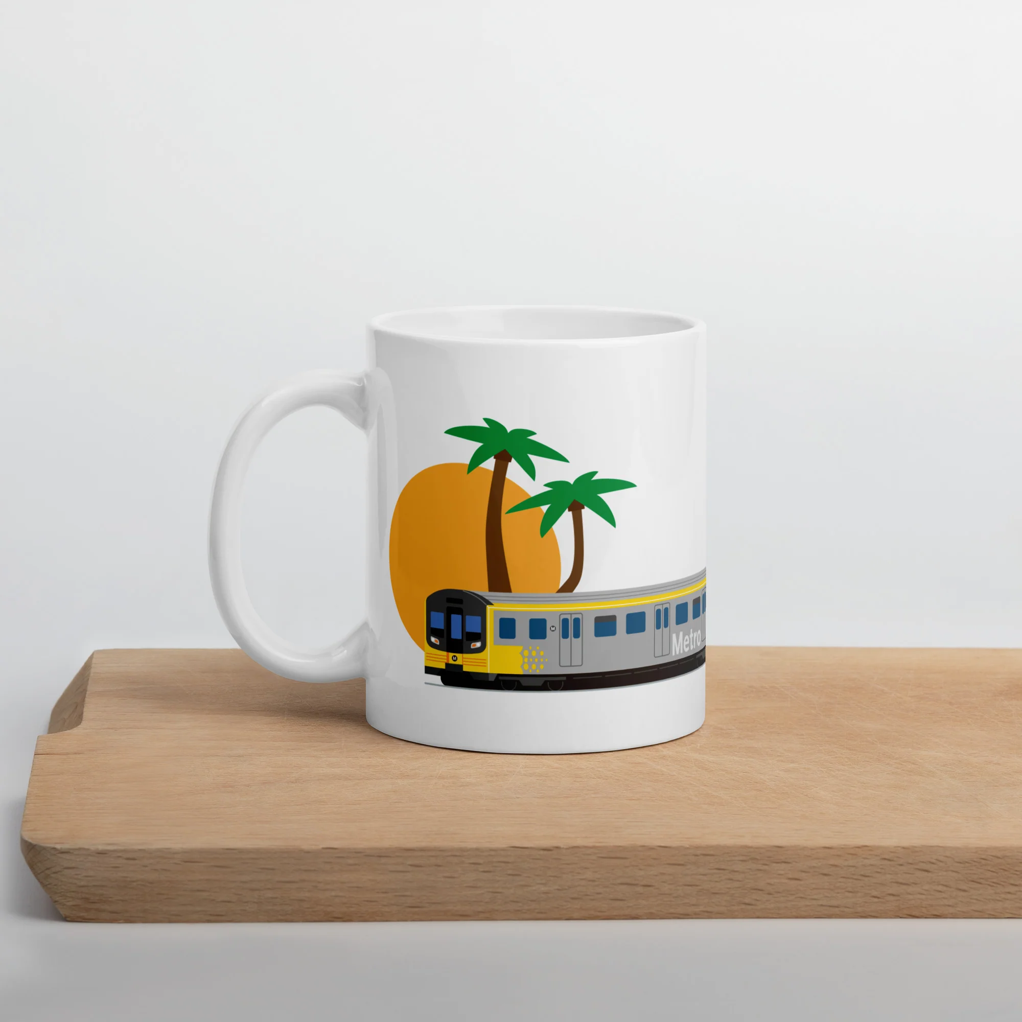 L.A. All Day Heavy Rail Mug - Image 2