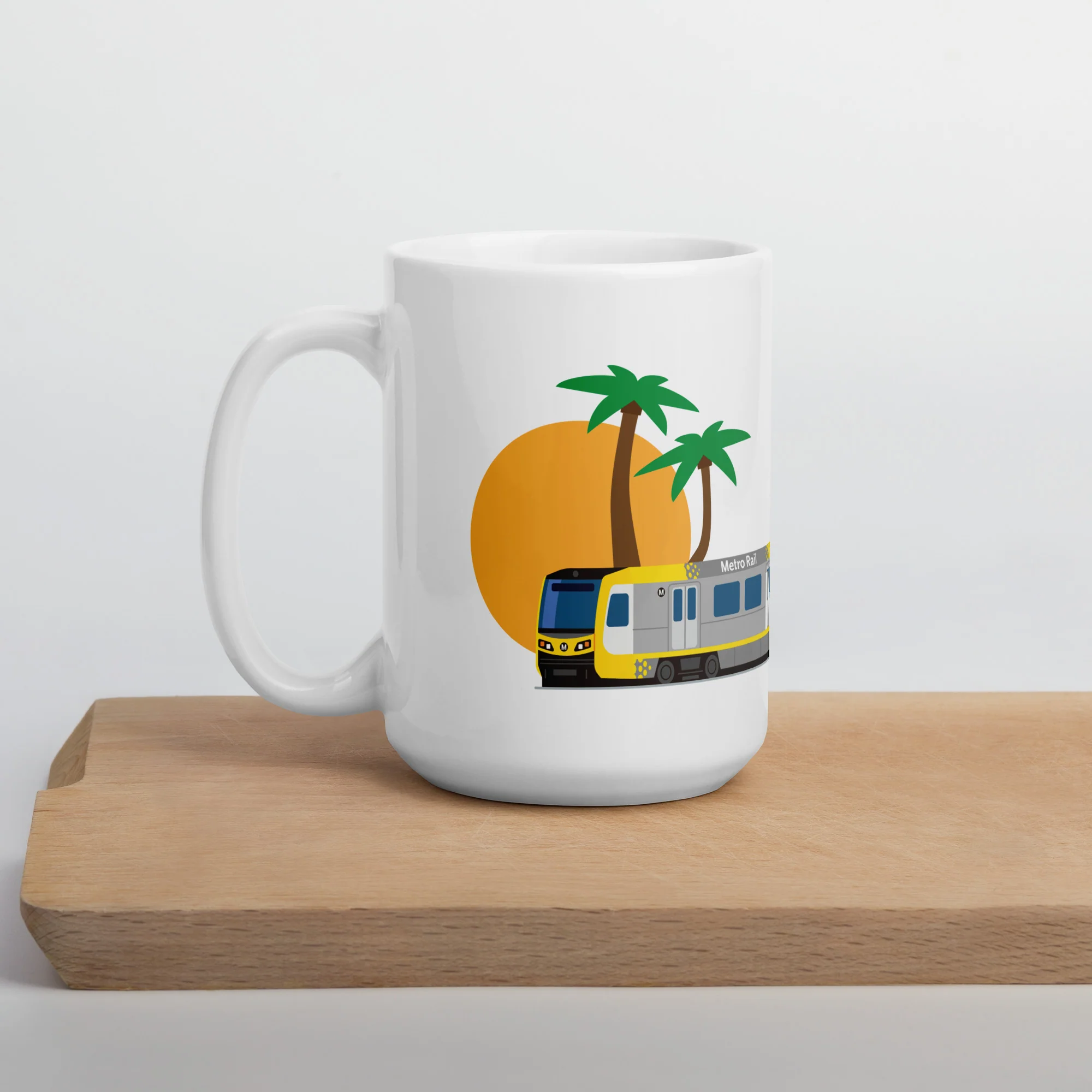 L.A. All Day Light Rail Mug