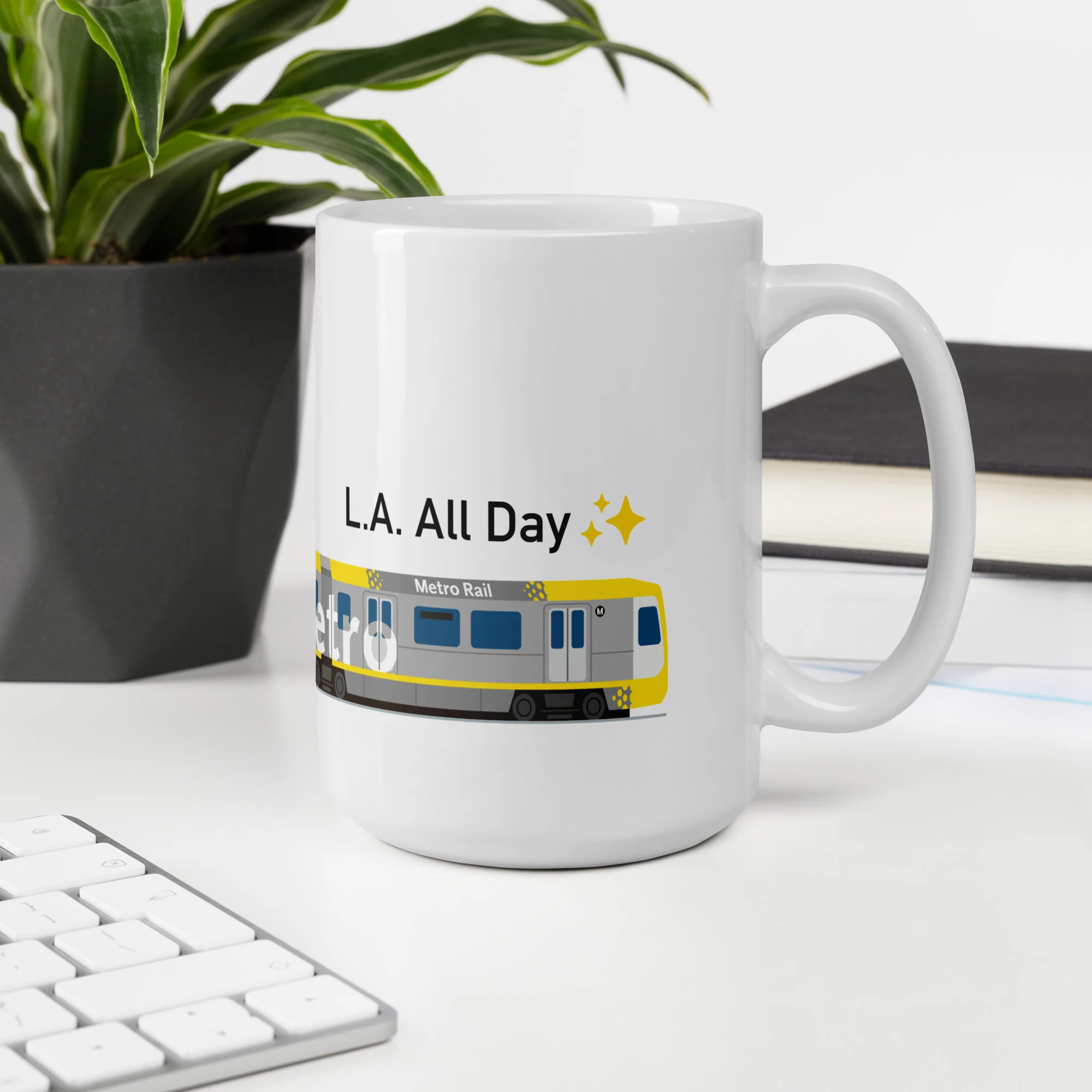 L.A. All Day Light Rail Mug - Image 6