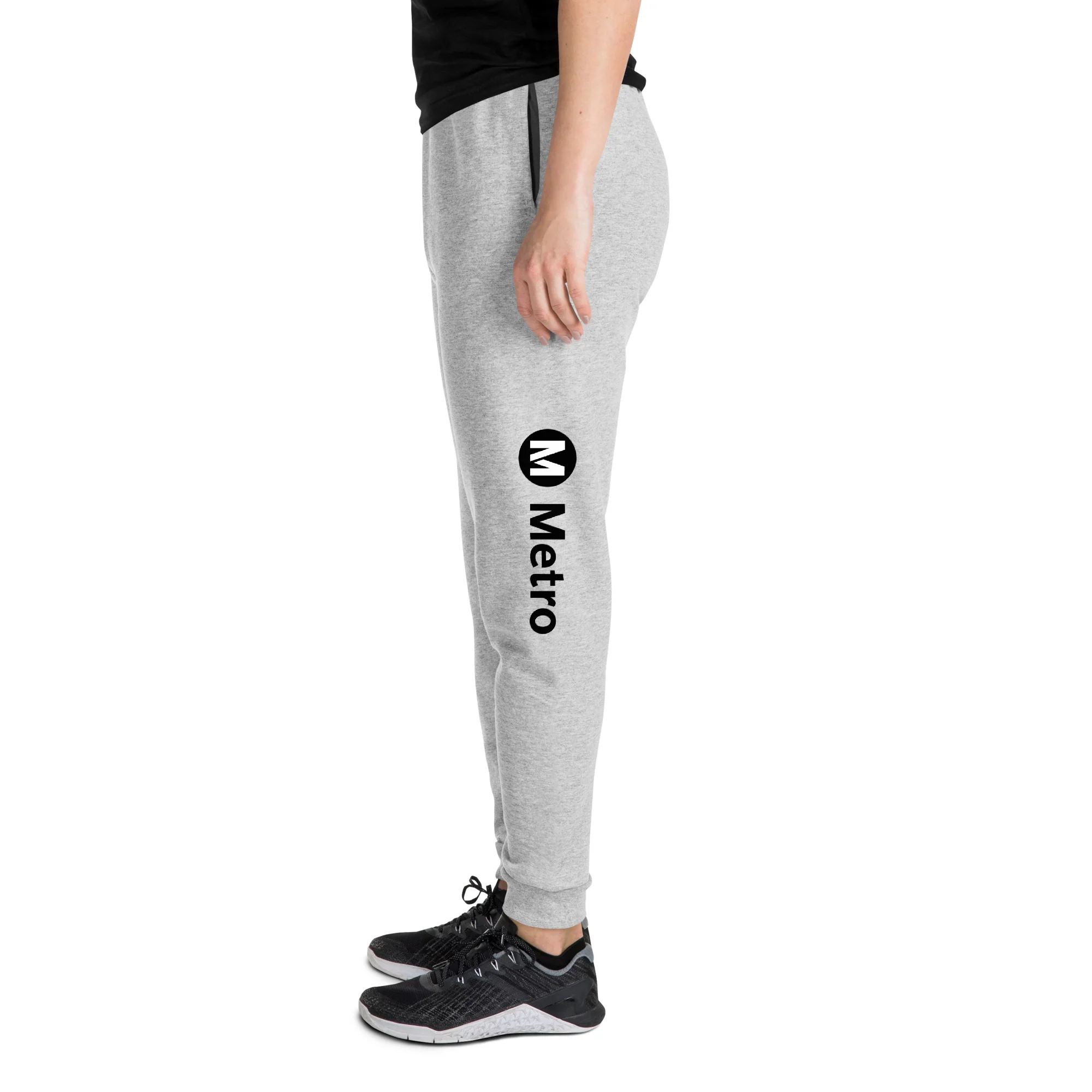 Metro Logo Gray Joggers