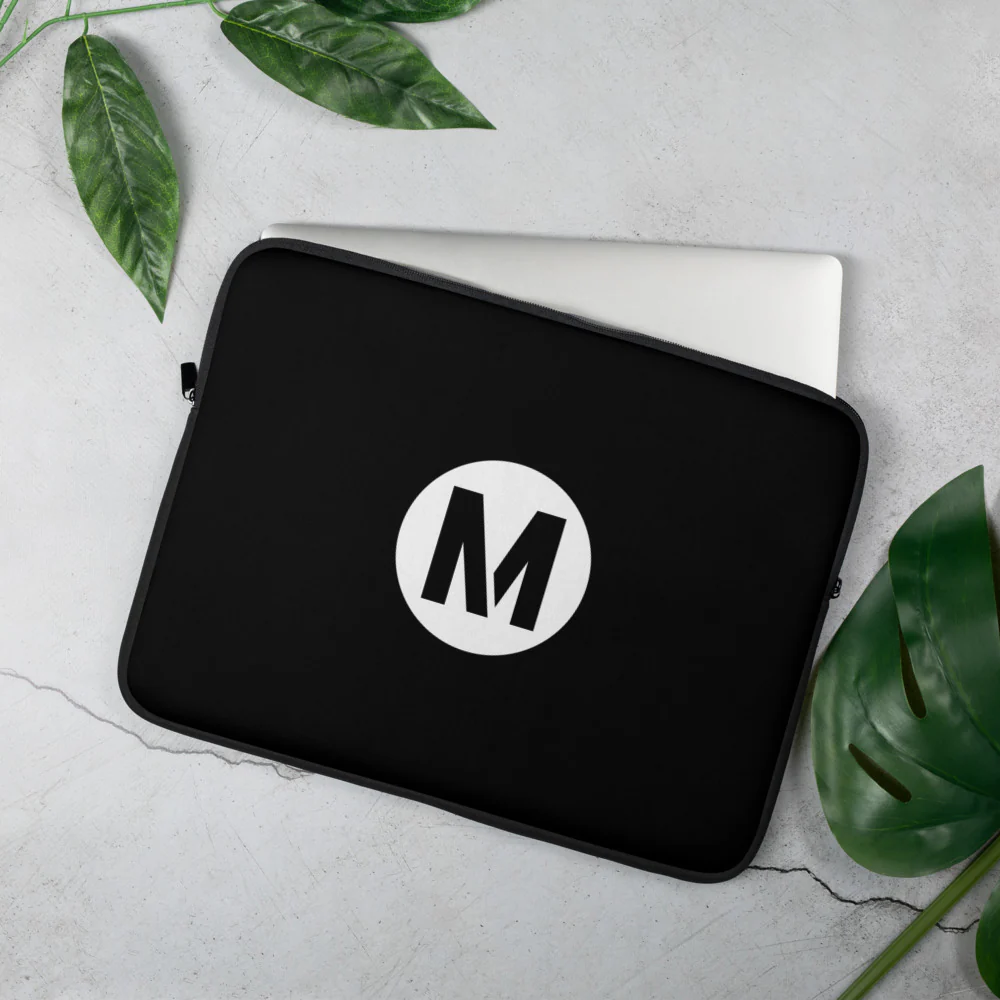 Metro Logo Laptop Sleeve - Image 2