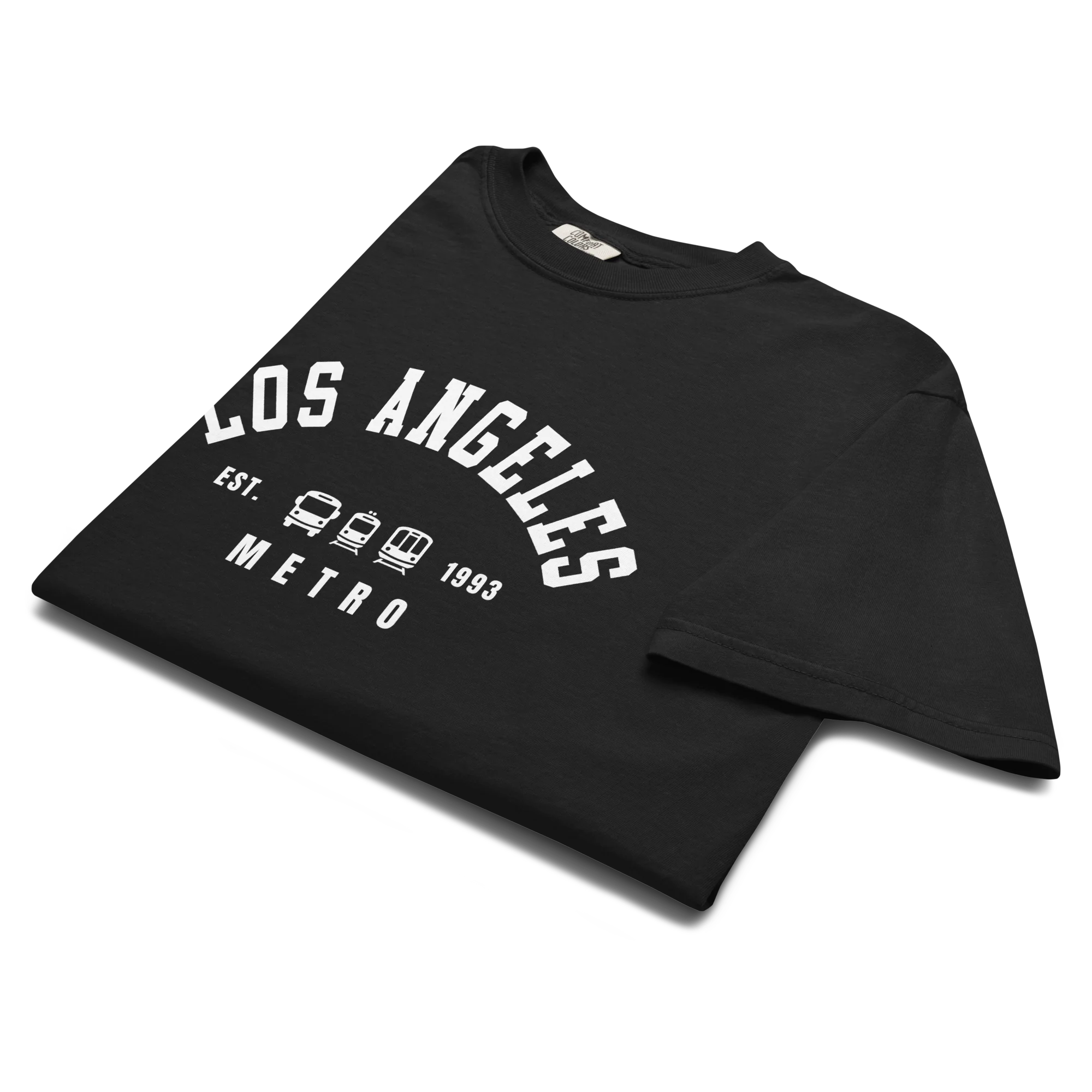 Varsity Unisex Heavyweight T-Shirt - Image 3