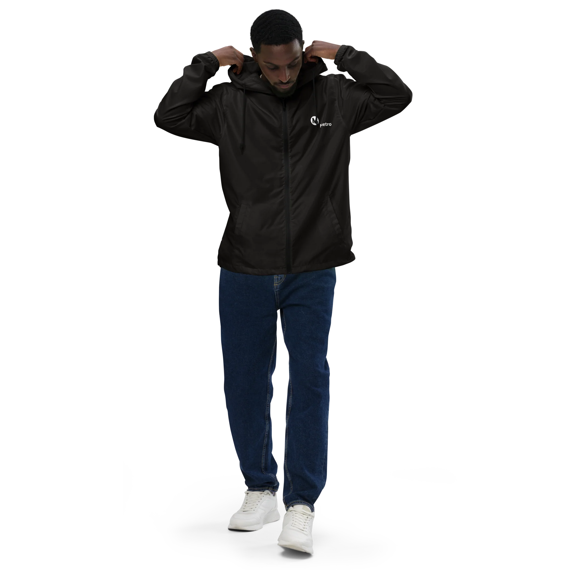 Varsity Unisex Lightweight Windbreaker - Image 3